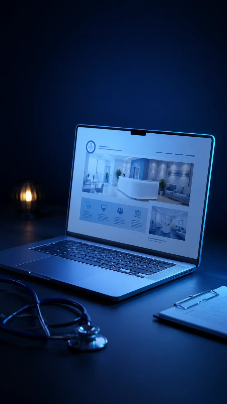 Arztpraxis-Webseite mit lokalem SEO und Online-Terminbuchung von BroDesigns
