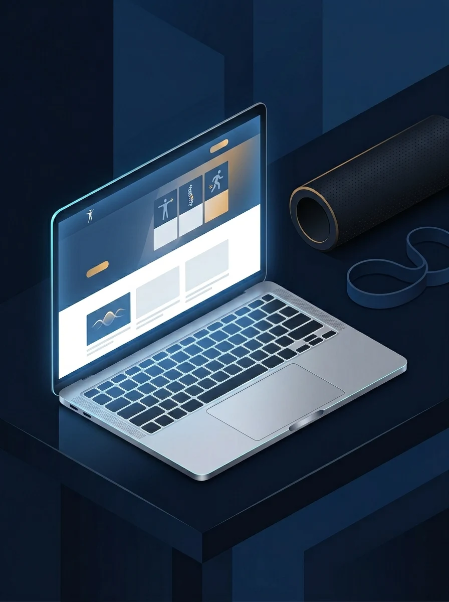 Physiotherapie-Webseite mit lokalem SEO und Online-Terminbuchung von BroDesigns