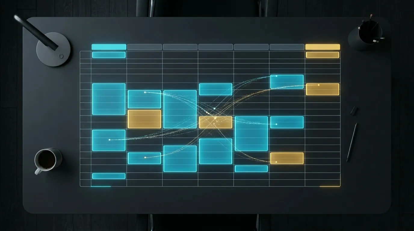 KI-Workflow für Produktivität - strukturierter Tagesablauf mit KI-Tools
