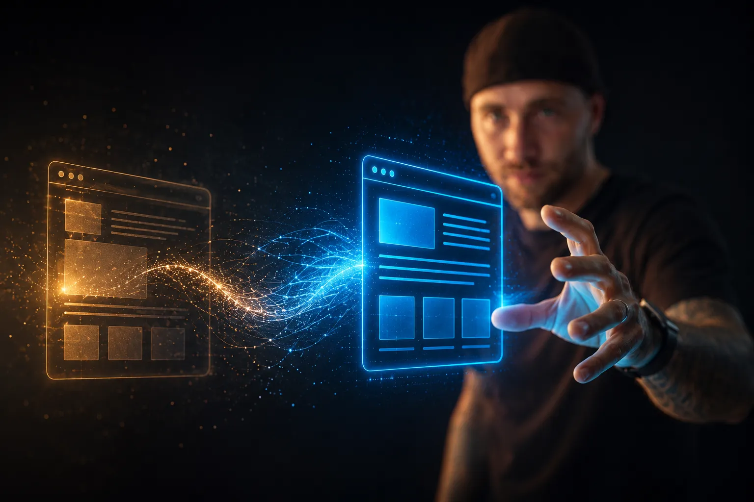 KI-Webseite umziehen zu einer professionellen Webseite ohne Datenverlust