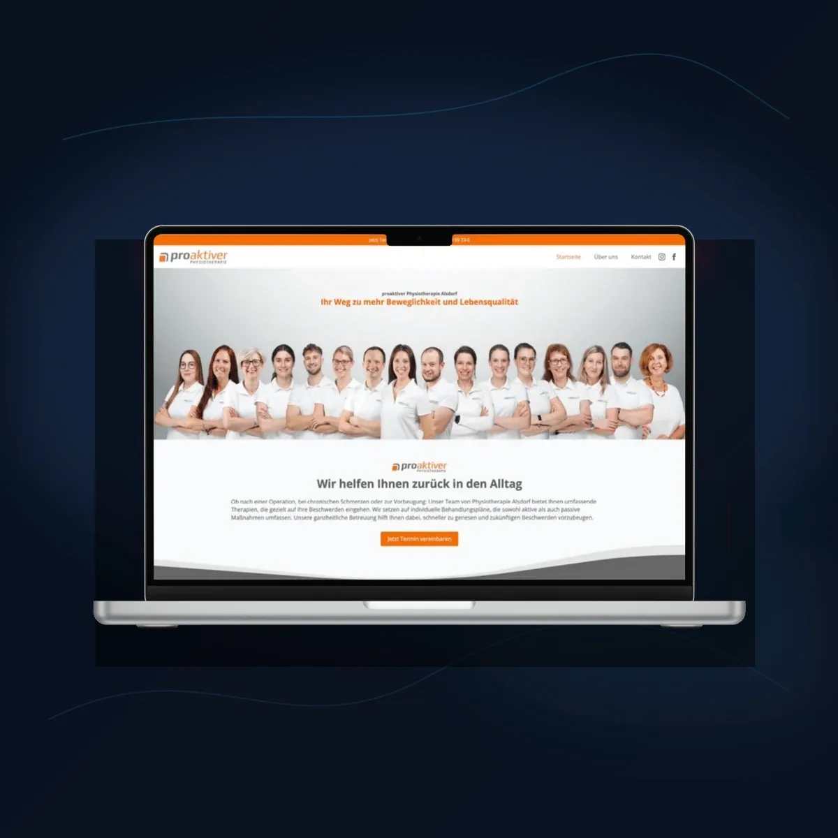 Desktop-Mockup (Homepage)