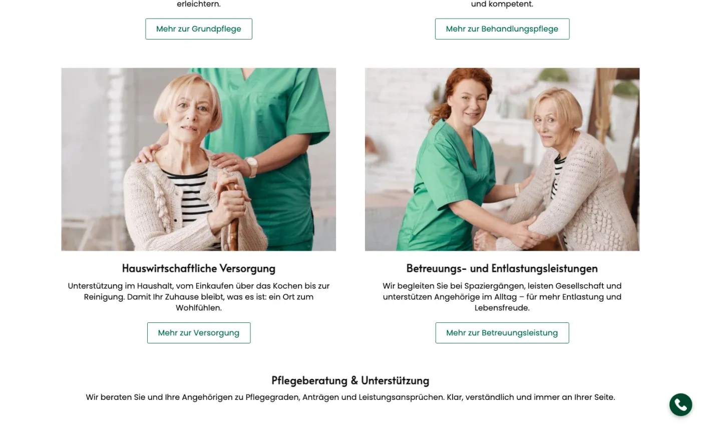 Leistungsübersicht