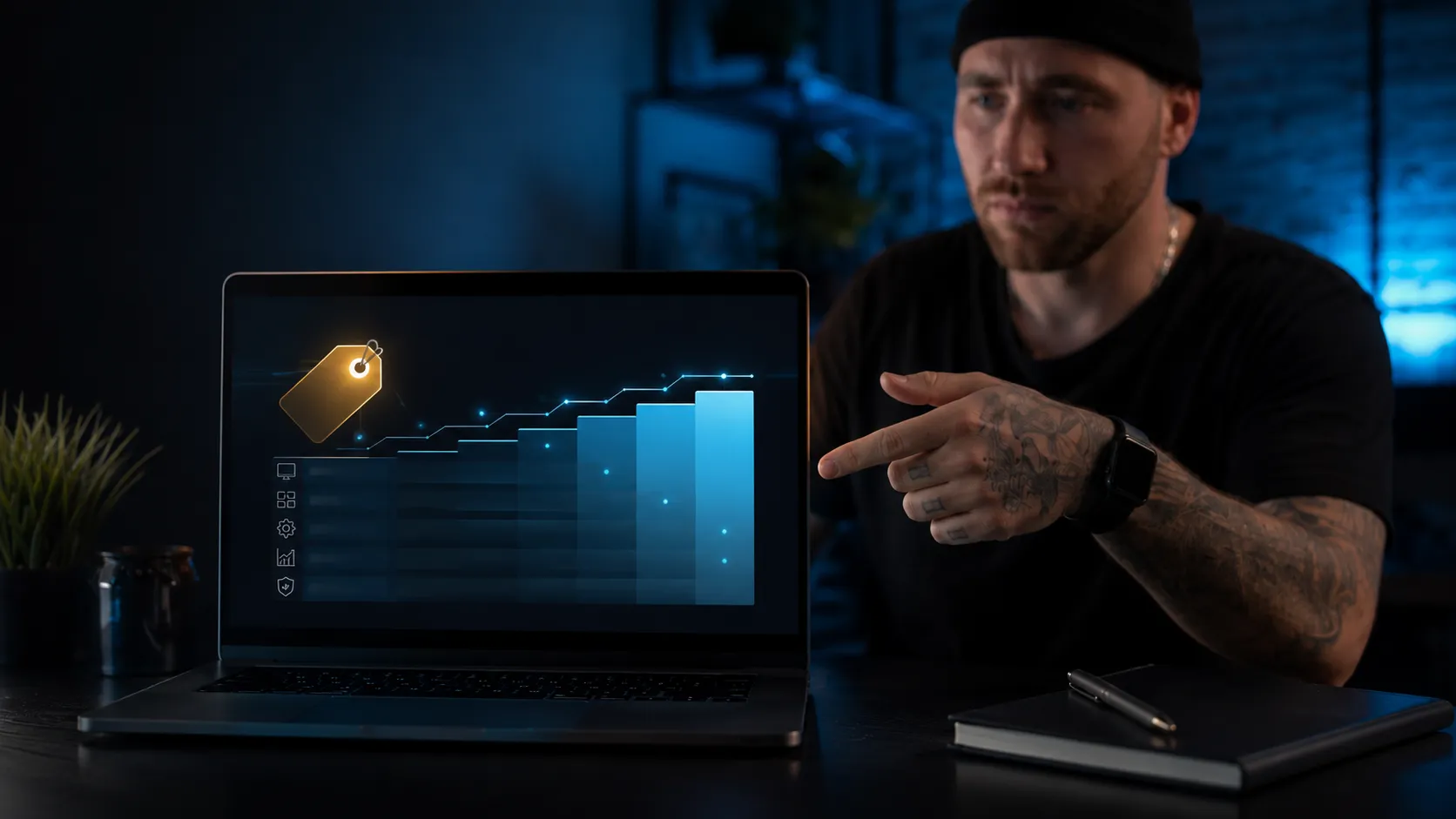 Was kostet eine Webseite Was kostet eine Webseite, Kostenaufstellung am Laptop