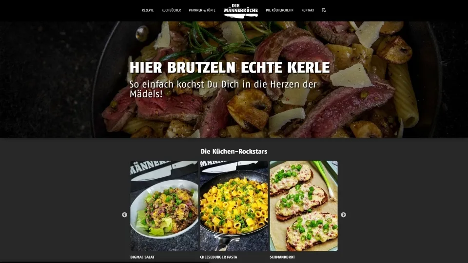 Die Männerküche – BroDesigns Referenz