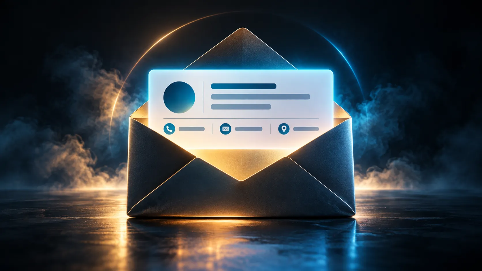 E-Mail-Signatur für Handwerker mit Pflichtangaben und Link zur Webseite