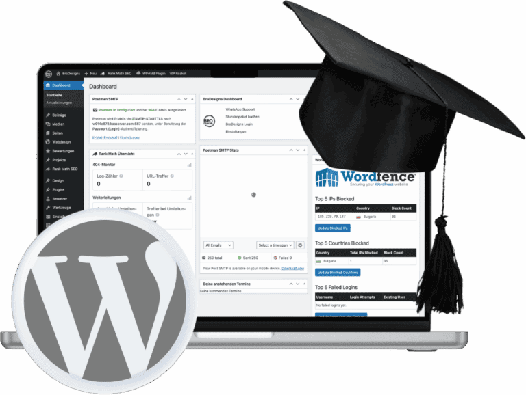BroDesigns Webdesign Einzelcoaching Webseite